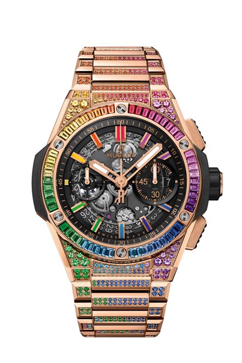 hublot king gold rainbow.